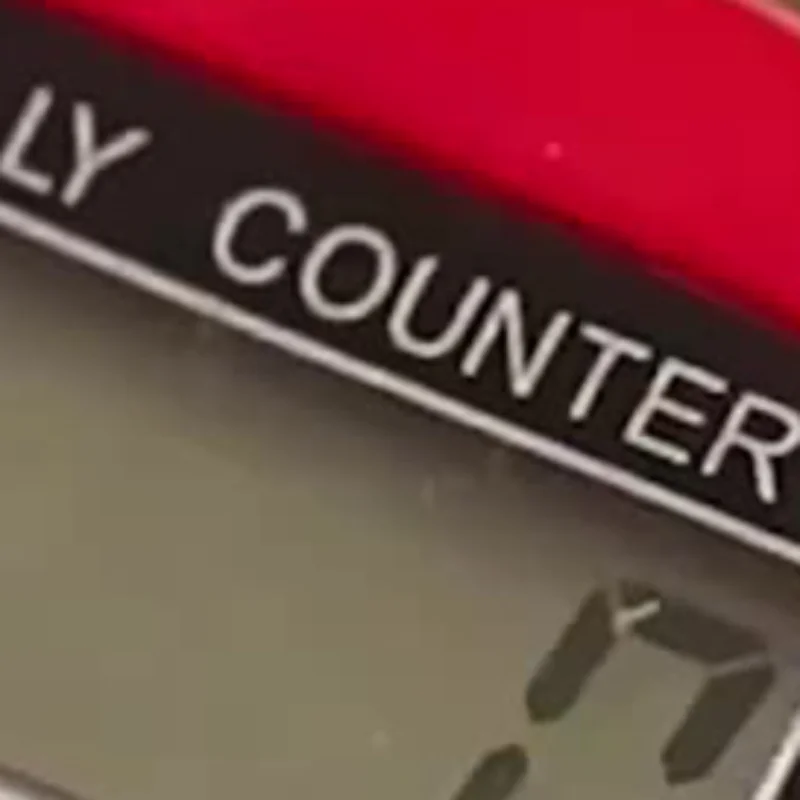 

Портативный электронный счетчик-кольцо с LED-дисплеем и компасом, максимальное количество отсчетов 0-99999