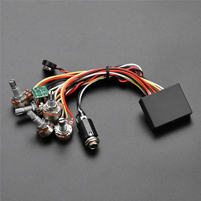 

AX83-Bass 3 Band Active & Passive EQ Equalizer Preamp Circuit For Bass Pickup