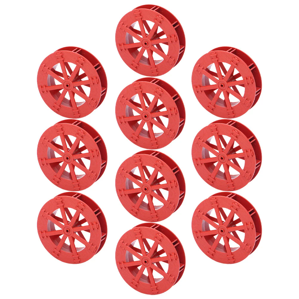 

10 Pcs Fountain Water Wheel Accessories Fish Tank Table Micro Small Prop Fountains