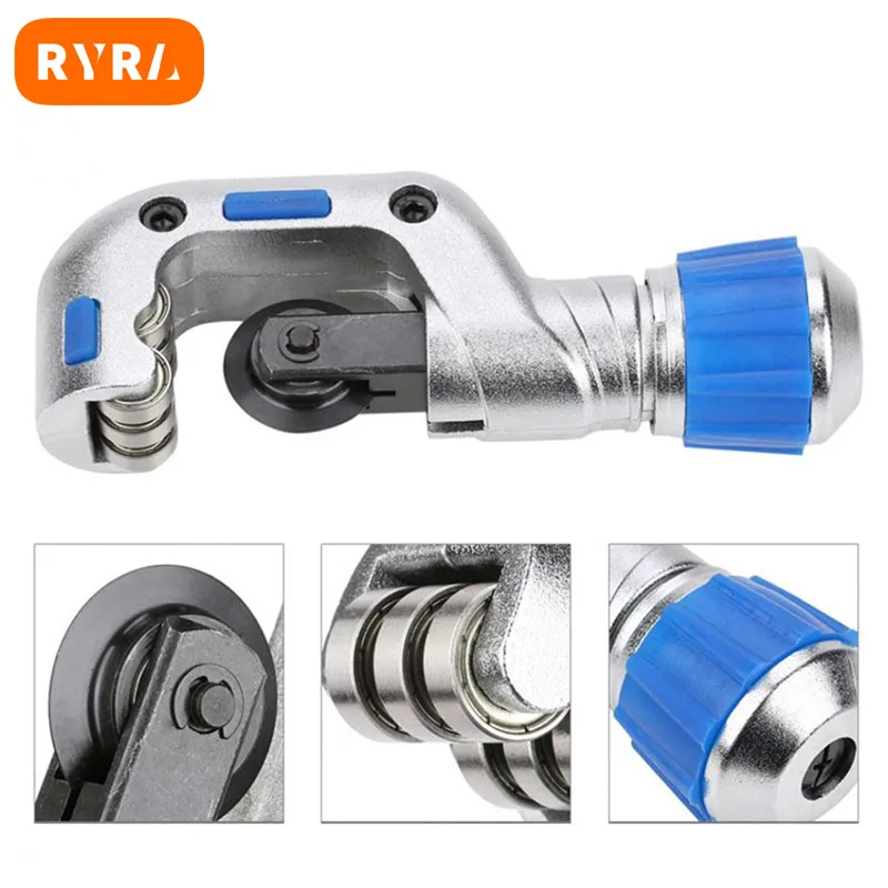 Stainless Steel Roller Type Tube Cutter Metal Scissor Bearing Pipe Cutter Copper Tube Plumbing Cutting Refrigeration Tools