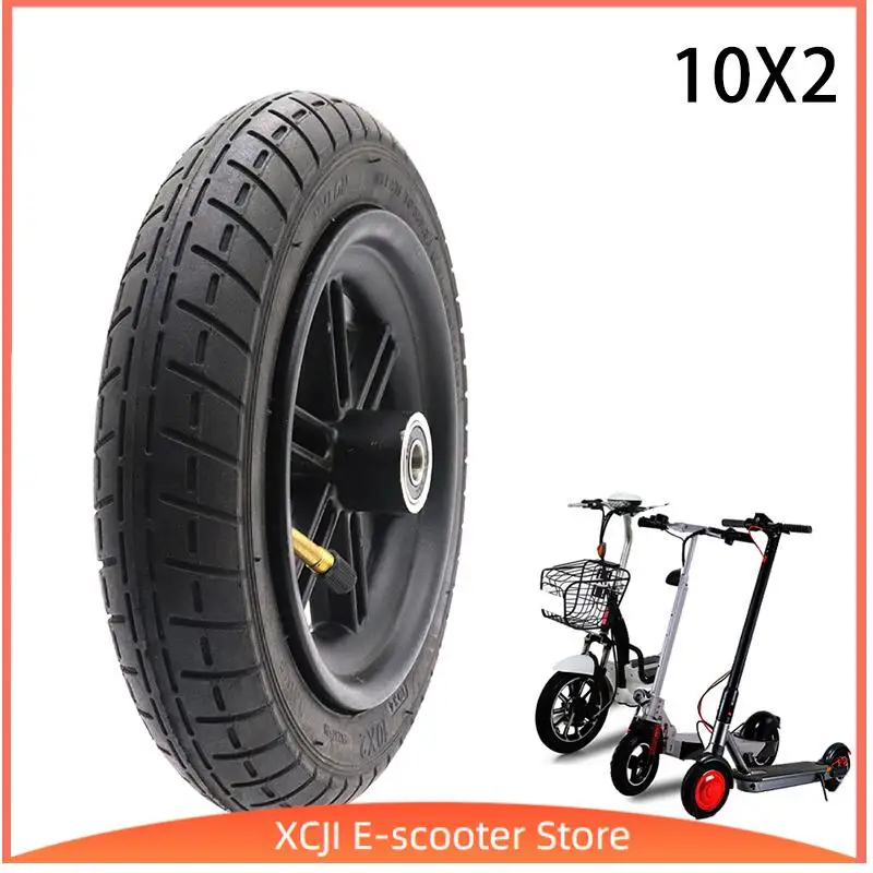 

Electric Scooter Accessory 10 inch aluminum alloy Disc brake wheel rims for 10x2 tires tyres