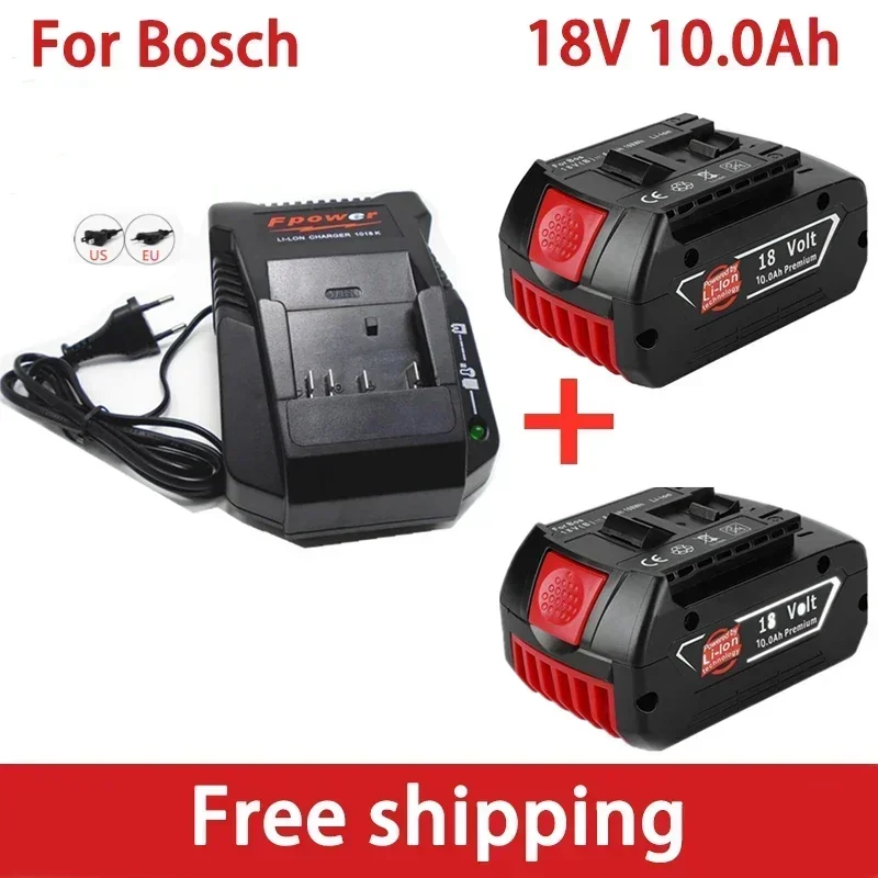 

Charger for Bosch Electric Drill 18V 10000 mAh Li-ion Battery BAT609, BAT609G, BAT618, BAT618G, BAT614, 2607336236 charger