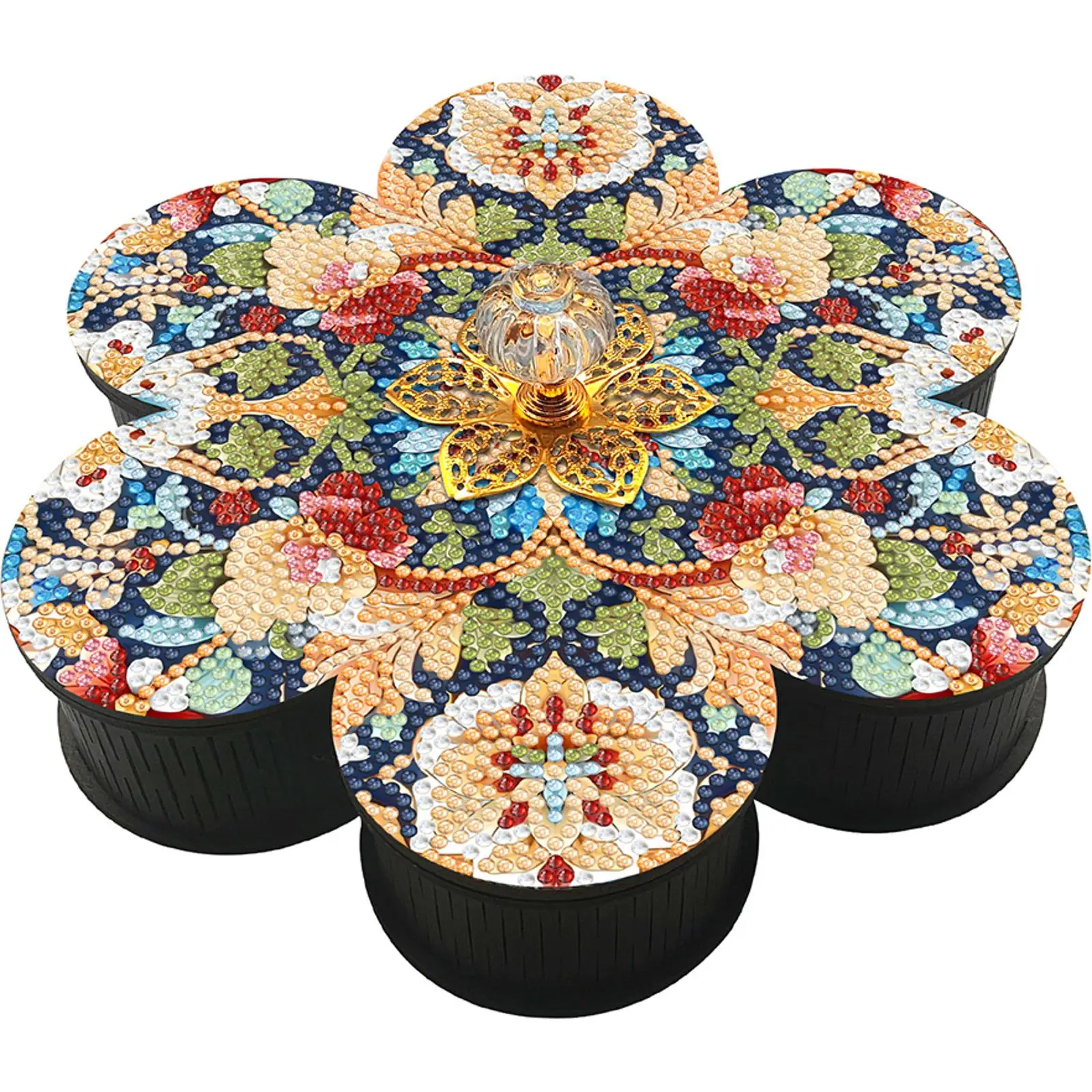 

Коробка для хранения алмазной живописи, деревянный футляр для ювелирных изделий с животными, коробка-органайзер с бриллиантами, контейнер для алмазной живописи, коробка для домашнего декора