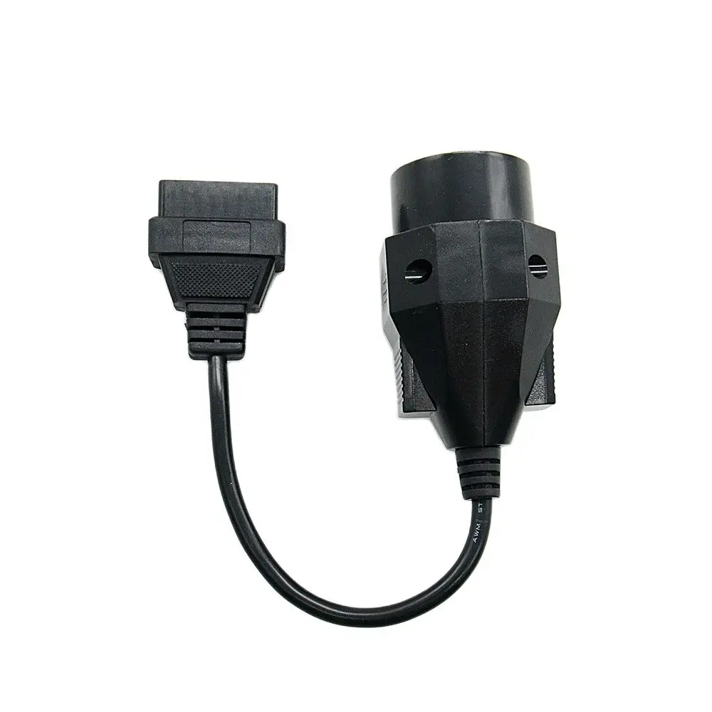 1Pc OBD II Adapter for BMW 20 pin to OBD2 16 PIN Female Connector e36 e39 X5 Z3 for BMW 20pin