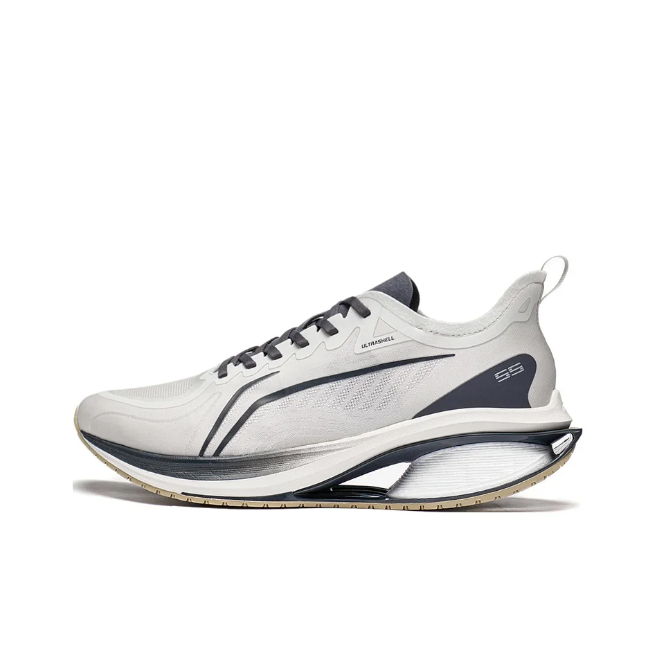 Li Ning WuShi 5S 3.0 Slip Resistant, Abrasion Resistant, Breathable Low top Running Shoes Men's Gray Black ARST001-2