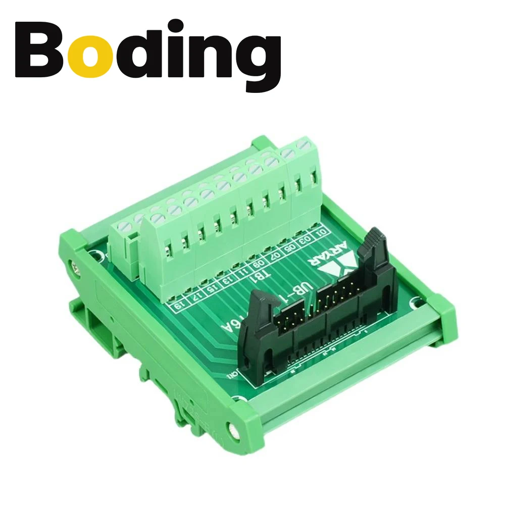 Boding Delta Plc S Series Input And Output Terminal  board Ub-10-id32a Ub-10-io32d Ub-10-or16a Ub-10-ot32a