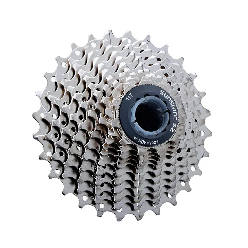 AliExpress NONE SUNSHINE Road Bike Cassette Bicycle Freewheel 8/9/10/11/12 Speed 23/25/28/32/34/36T k7 Cassette 8V 9V 10V 11V 12V for SHIMANO HG