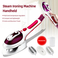 110V/220V Handheld Steam Iron Garment Steamer Clothes 800W Power Electric Steam Iron Small Portable Traveling Clothes Steamer