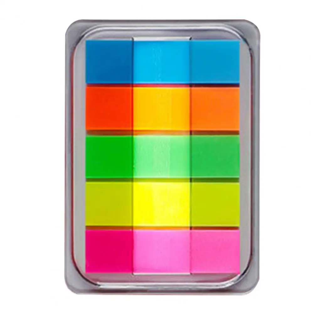 5 шт. индексный флаг, закладки, наклейки, водонепроницаемые флуоресцентные индексные язычки, флаги, офисные и школьные принадлежности