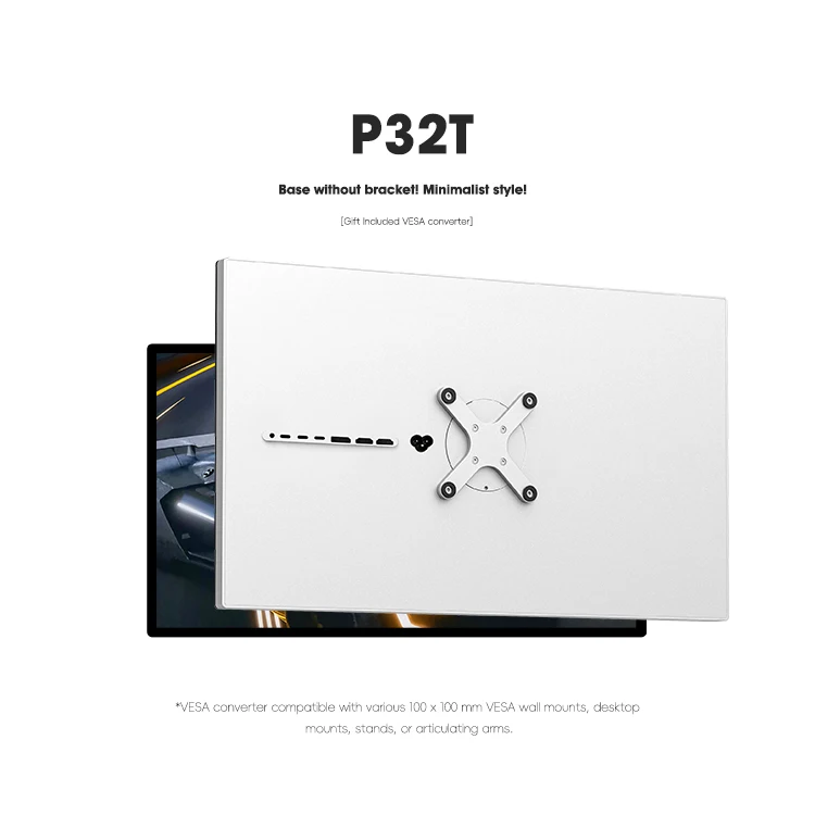 Kuycon P32T New 4K High-performance High-refresh-rate Professional Gaming Monitor LCD Monitors Without Bracket