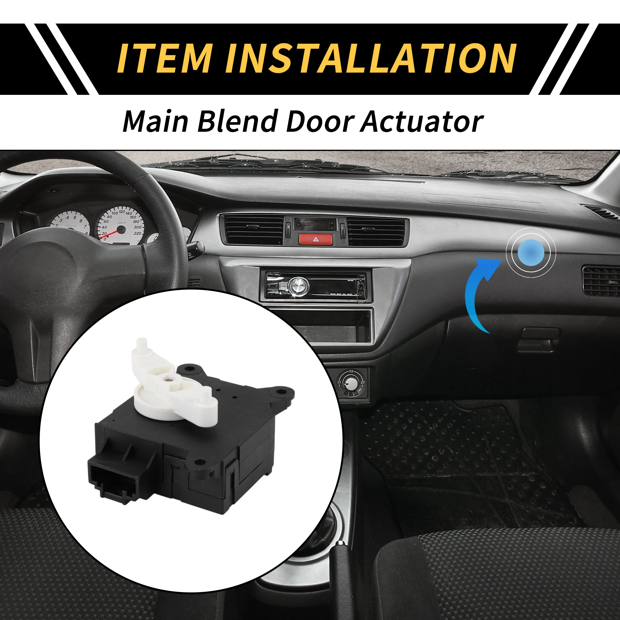 

Замена привода двери смеси обогревателя UXCELL HVAC для Opel Corsa 2000-2016 No 13192013