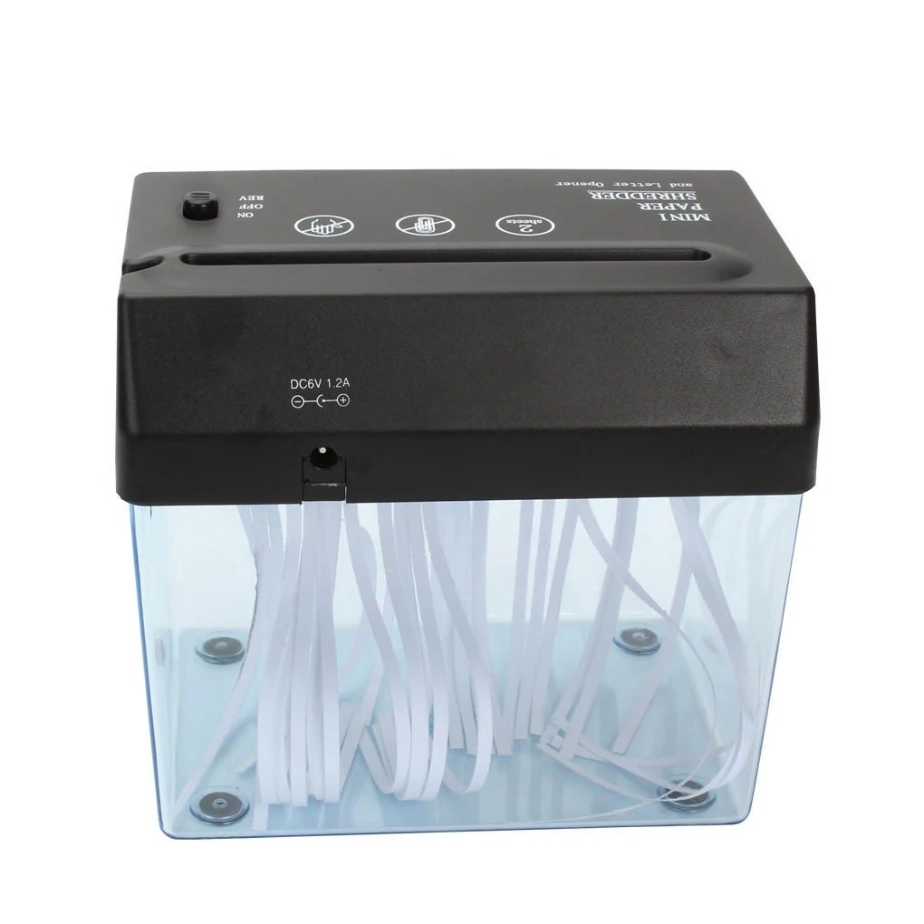 Маленький измельчитель бумаги формата А6 для работы по дому USB Электрический двойного назначения USB Электрический мини двойного назначения