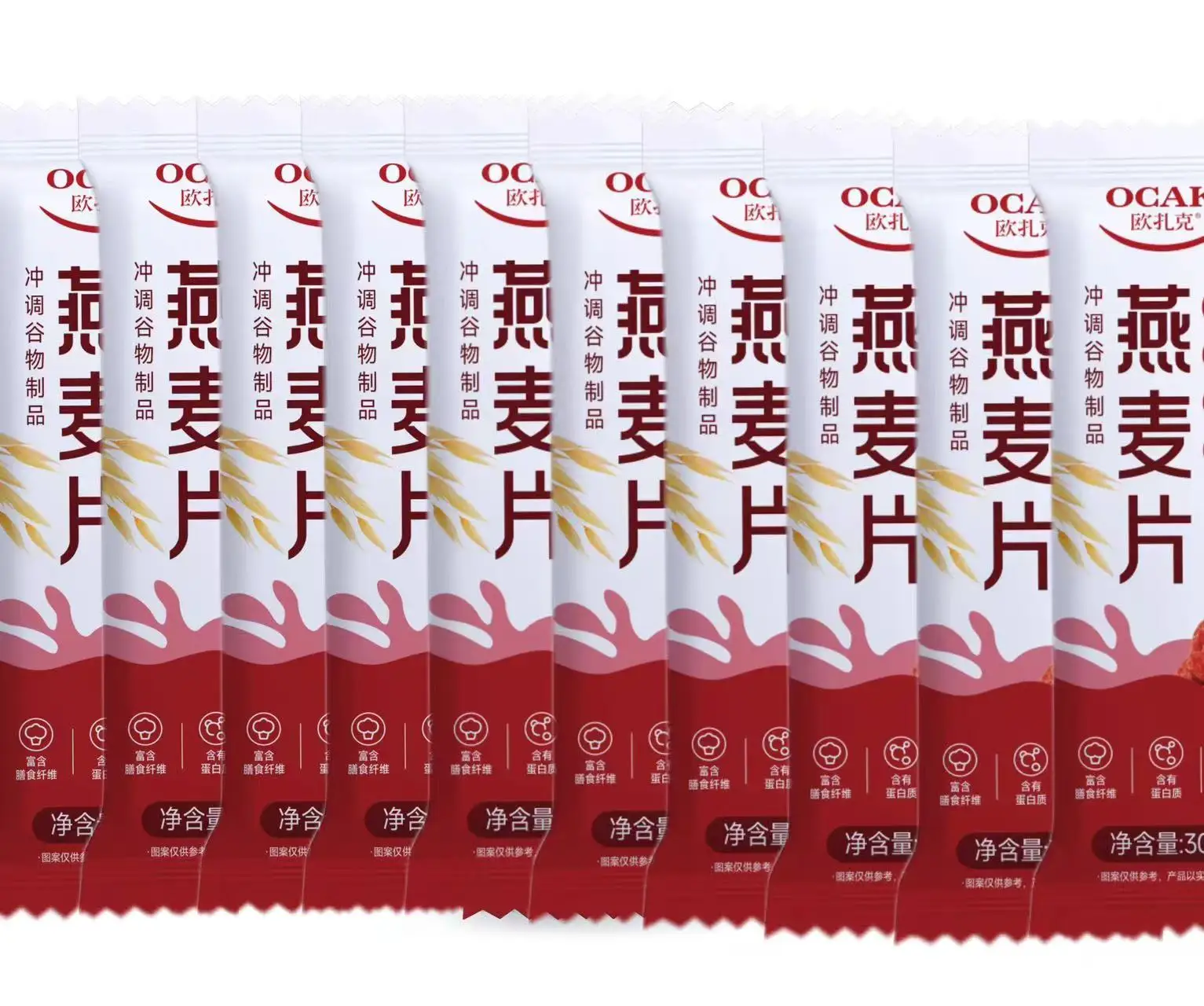 OCAK, Lycium Barbarum Five - Red Oatmeal, Pack of 10, approximately 30g/bag