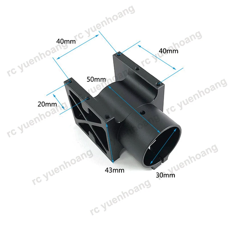 1 قطعة D30mm M3 أنبوب الكربون مقعد ثابت الطائرة بدون طيار الذراع الأنابيب تصاعد قاعدة قوس سبائك الألومنيوم لحماية النباتات الزراعية الطائرة بدون طيار #6