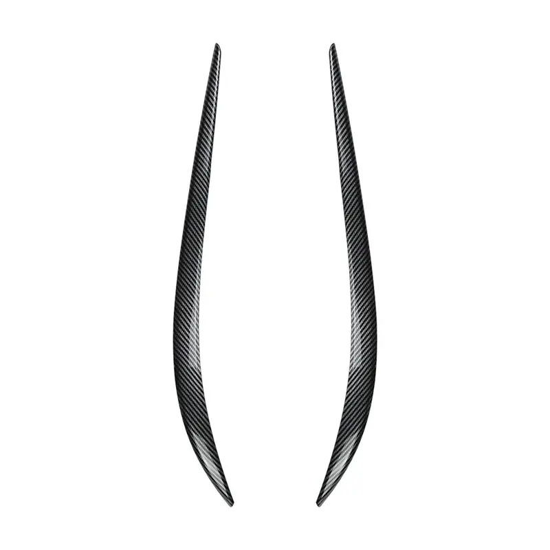 

For Alfa Romeo Giulia 2015-2025 Front Headlamp Eyebrow Headlight Eyelids Cover Trim Accessories-T48C