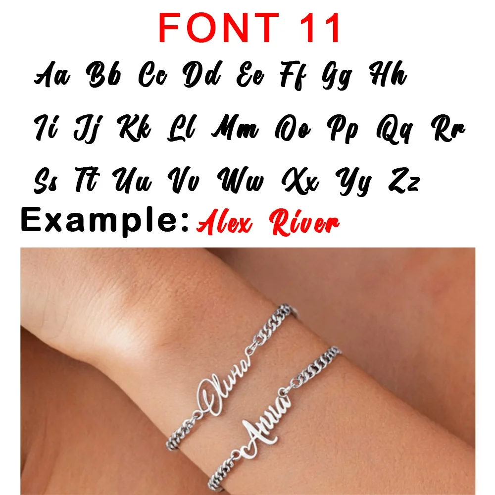 Women's Custom Nameplate Bangle Bracelet, Stainless Steel