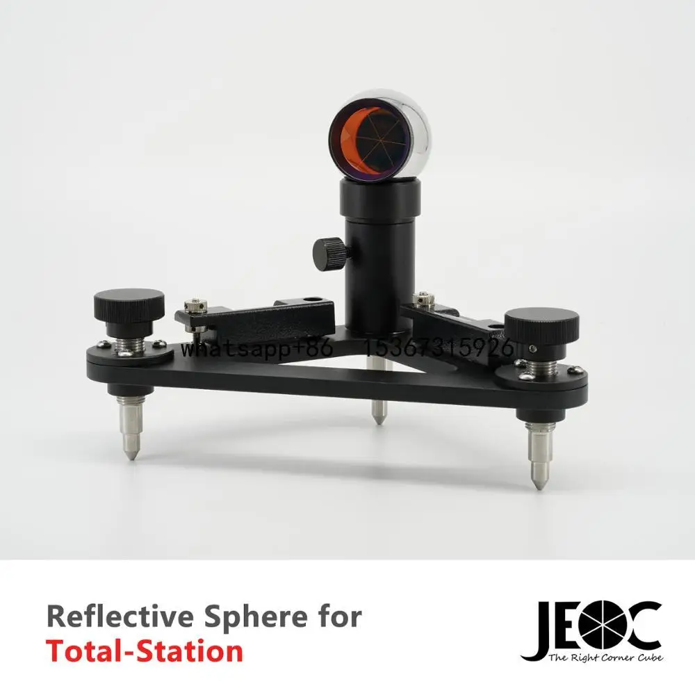 

JEOC Spherical Monitoring Prism Set with Accurate Tribrach, for Total station, Land Surveying Equipment Accessories