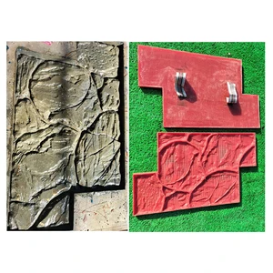 Steinstein-Zementdruckform, handgepresste Plattenform Blestone, Reliefzement Simulation terrestrisch 8 Hauptverkaufsmarken Betonboden - №5