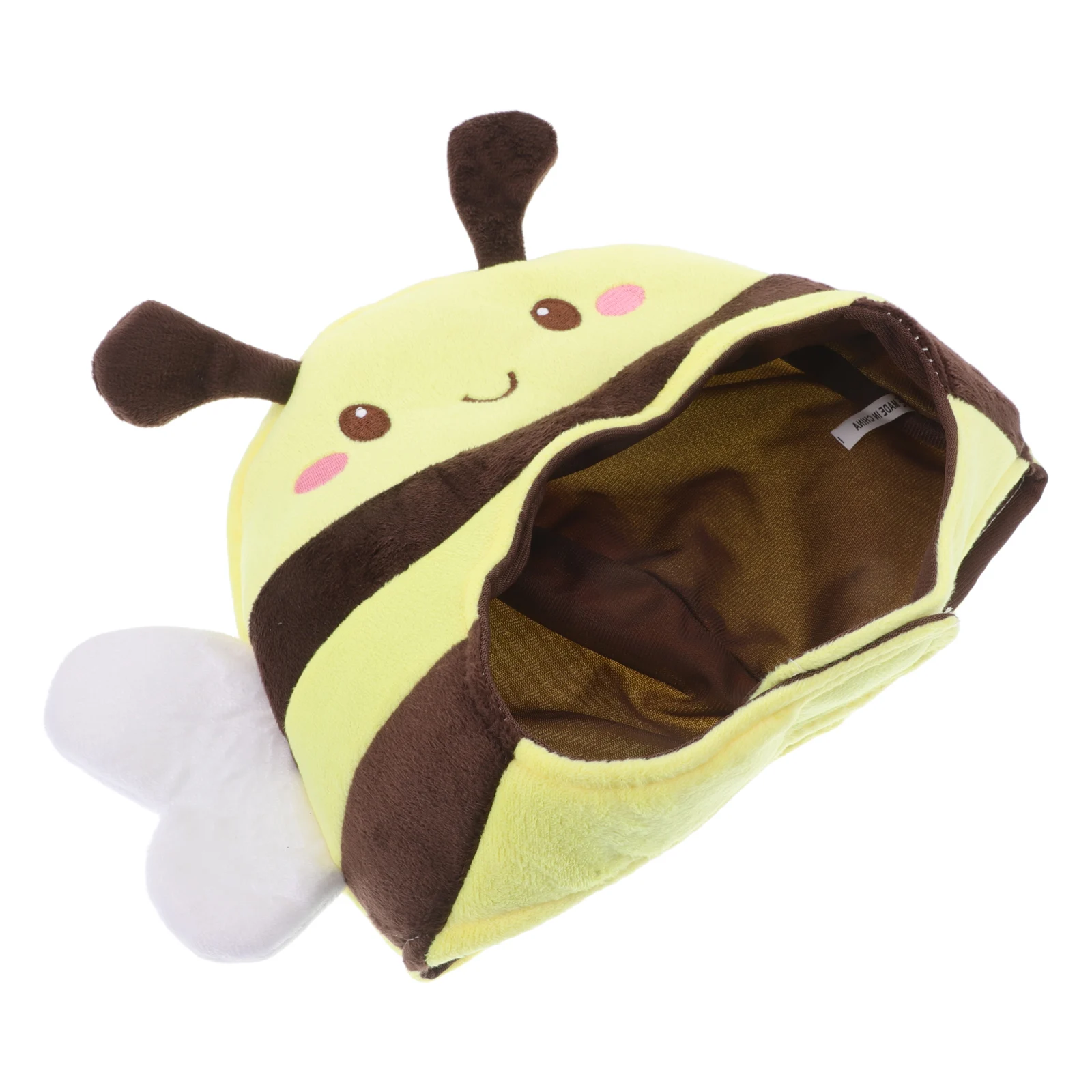 

Bee Head Hat Bee Farm Animal Costumes Girls Hats Kids Cotton Photo Prop Cartoon Design Versatile Use Halloween