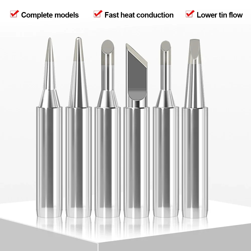 

Lead-Free 900M-T Soldering Iron Inside Hot Bare Electric Soldering Iron Tip Tool Soldering Iron Head Set I+B+K+2.4D+3C