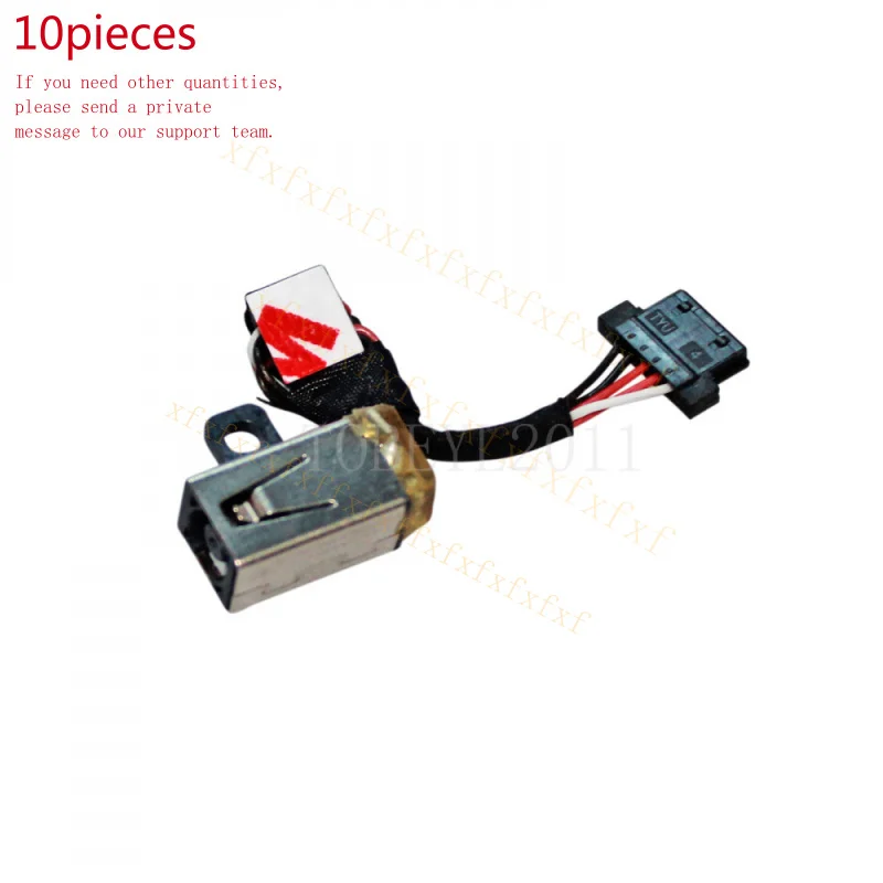 10 piezas de conector de alimentación con cable para Dell XPS 1112 9Q23 13 L321X L322X 11 Ultrabook 2 en 1