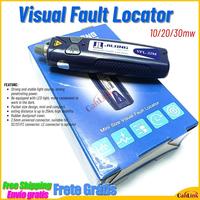 JILONG FTTH VFL Optical Fiber 3A Laser Mini Visual Fault Locator 650nm With LED Light 10mW 20mW 30mW Up to 30Km