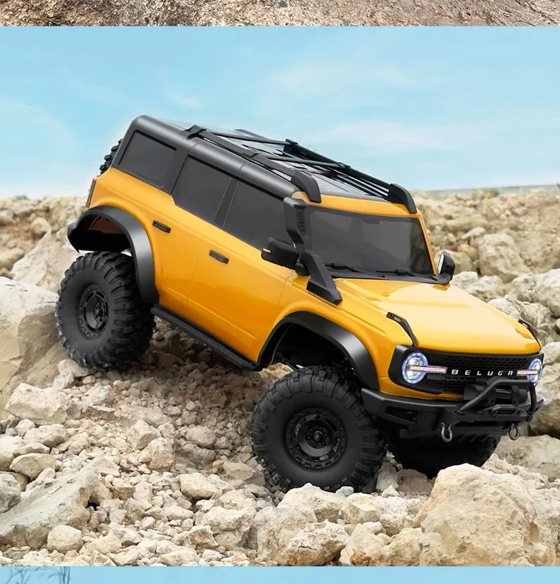 Rc Klettern Auto Rtr Fahrzeug 2,4g Voll Proportional Rock Crawler 1/10 Hb Fernbedienung R1011 Auto R1014 4wd Off-Road Lkw Spielzeug