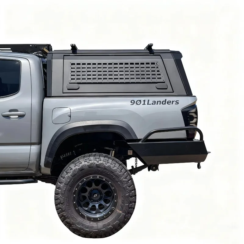 

High Strength Pickup Hard Top Truck Canopy - Custom Pickup Shell Topper with Manual Lock for TOYOTA TACOM / HILUX REVO /TUNDER