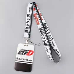 Ransitute R2887 Initial D Bank Credit Card Holder Wallet Bus ID Name Racer Card Holder Business Card Holder Jewelry