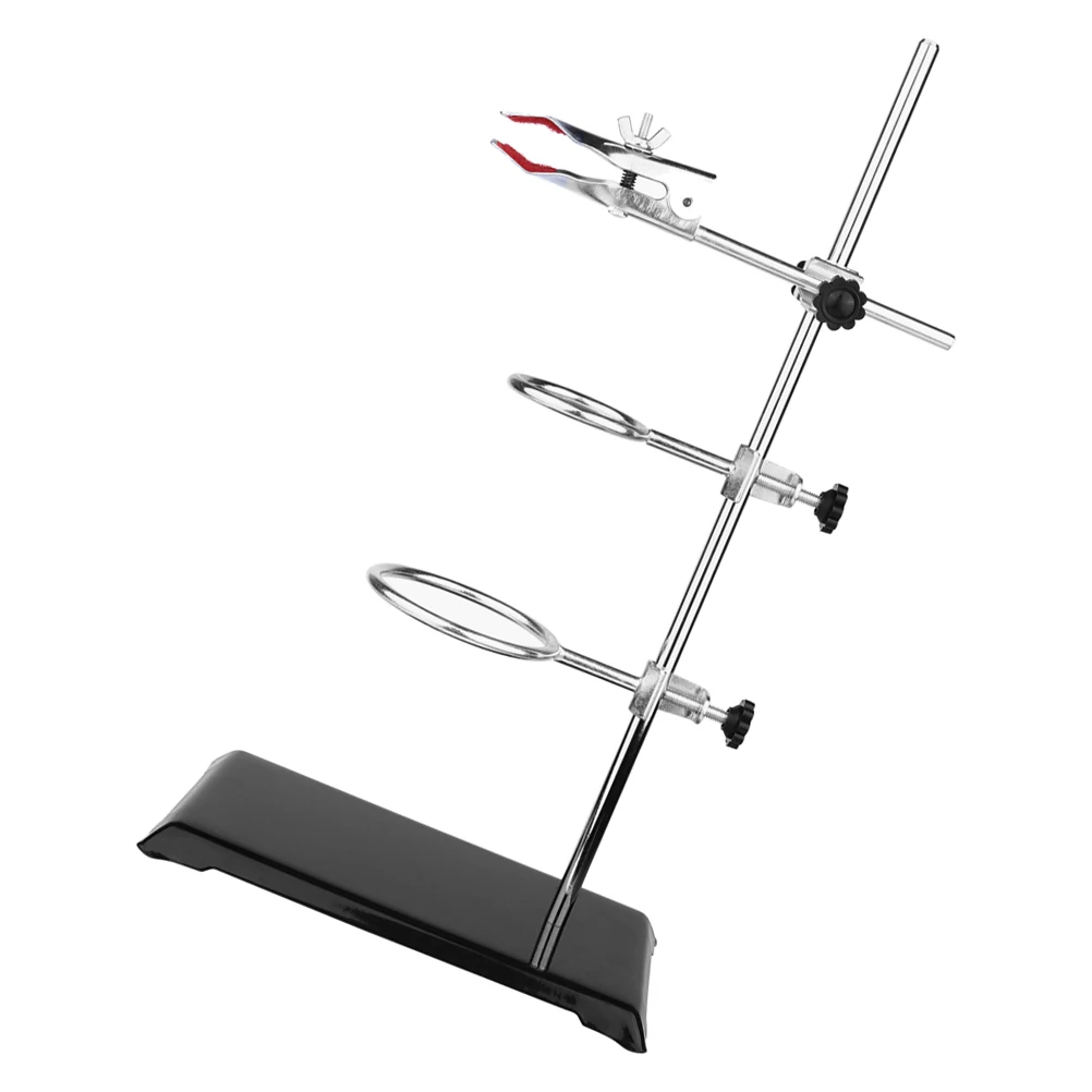 

Laboratory Flask Clamp Funnel Stand Ironware Educational Use Students Scientists