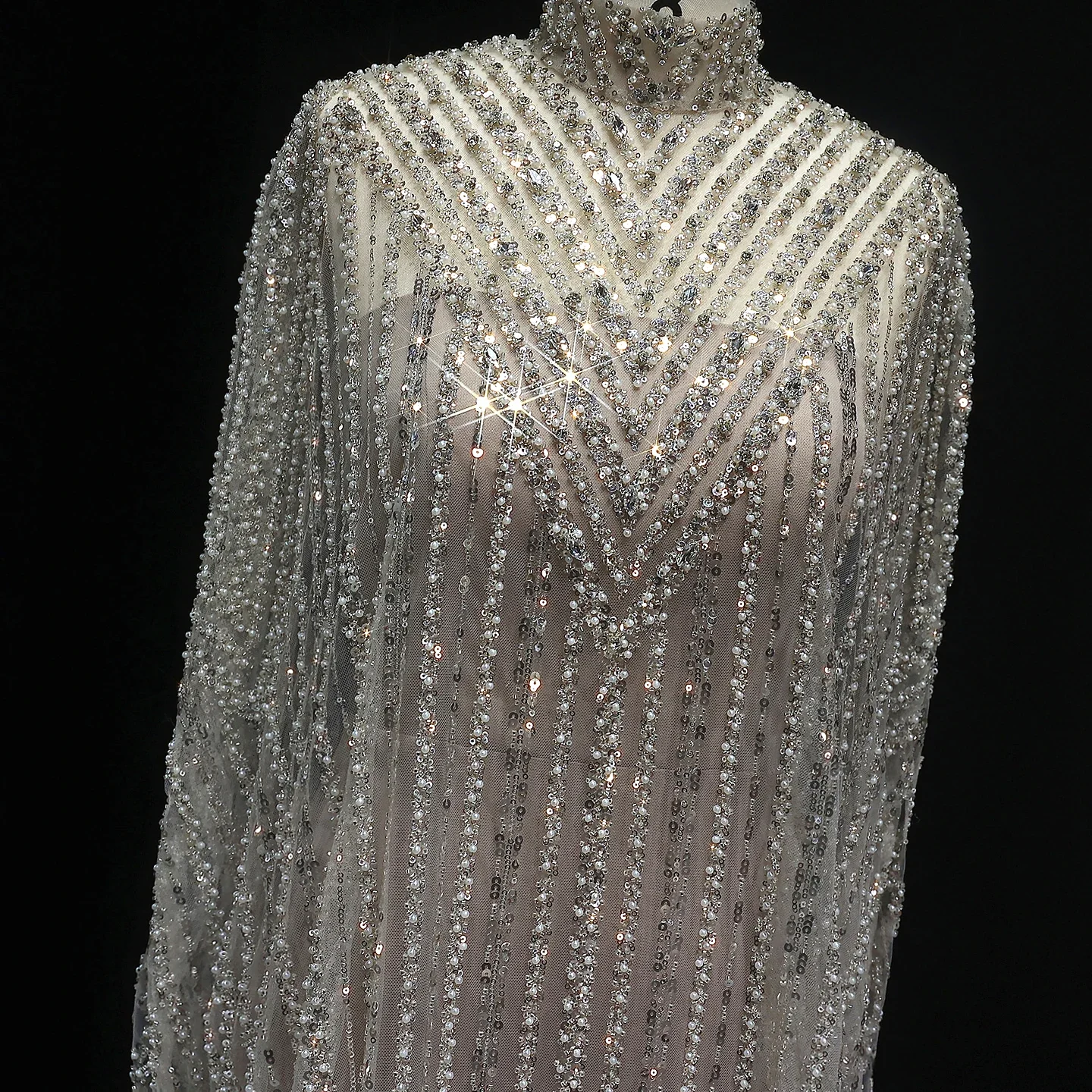 Glamorous Dubai Caftan Abaya Kaftan Evening Dresses 2026 Elegant Wedding Formal Party Cape Gowns Customized Prom Dresses image 5