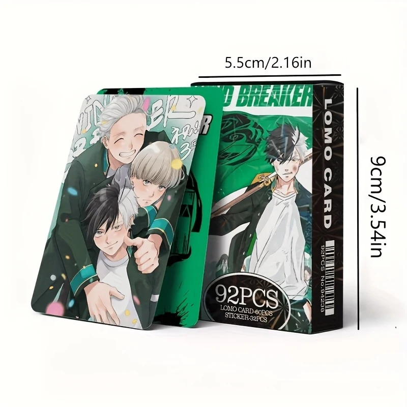 

One box contains92Zhang，Trendy Anime Laser Card Collection Cartoon，Suitable for collection、Decoration、Gift、Concerts and parties。