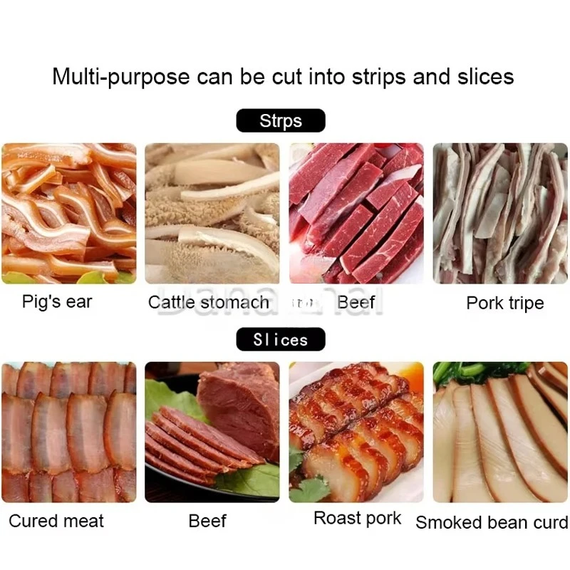 

Efficient Fully Automatic Meat Slicer, Multifunctional Beef Slicer, Food Slicer Premium
