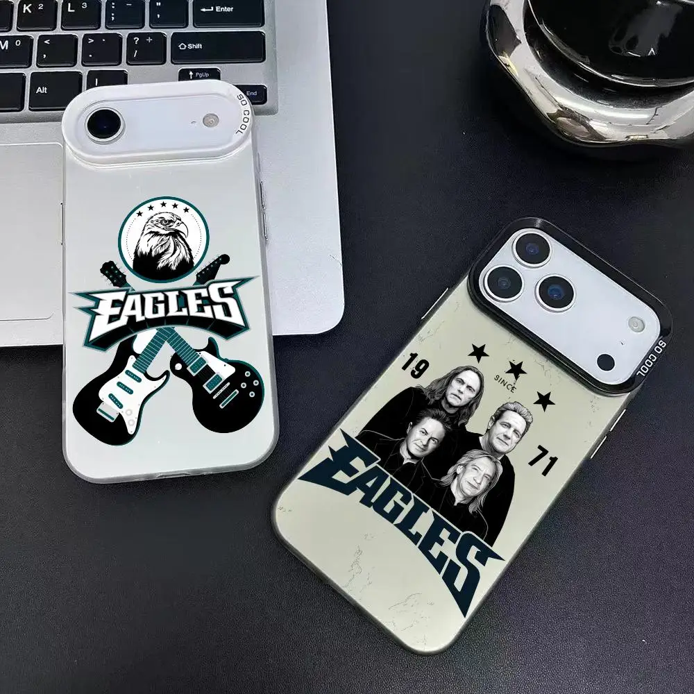 Модный чехол для телефона E-Eagles Band для Xiaomi Redmi 15 15C 14C 13C 12C 13 12 10 A1 A2 A3 A5 9T 9A K60 K40 4G 5G с защитой от падения