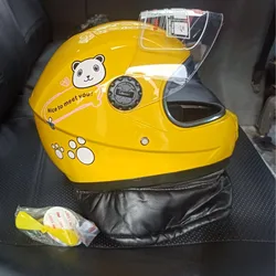 Children Motocross Ful Face Helmet Motorcycle Kids  Motorbike Childs Moto Safety Headpiece