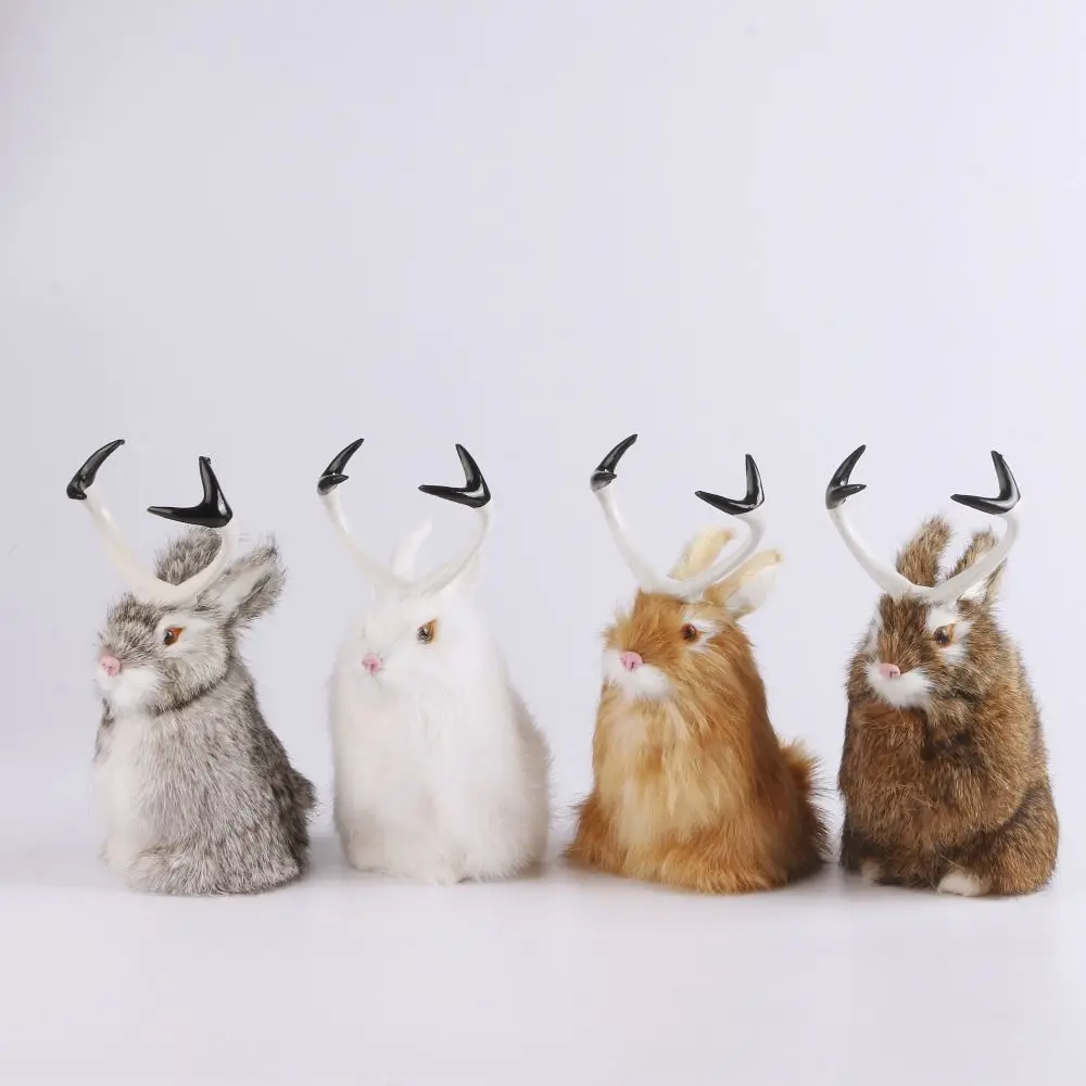 3D Simulation Plush Animal Toy Mini Lifelike Furry Plush Toys Figurines Plastic Black Crow Simulation Doll Children