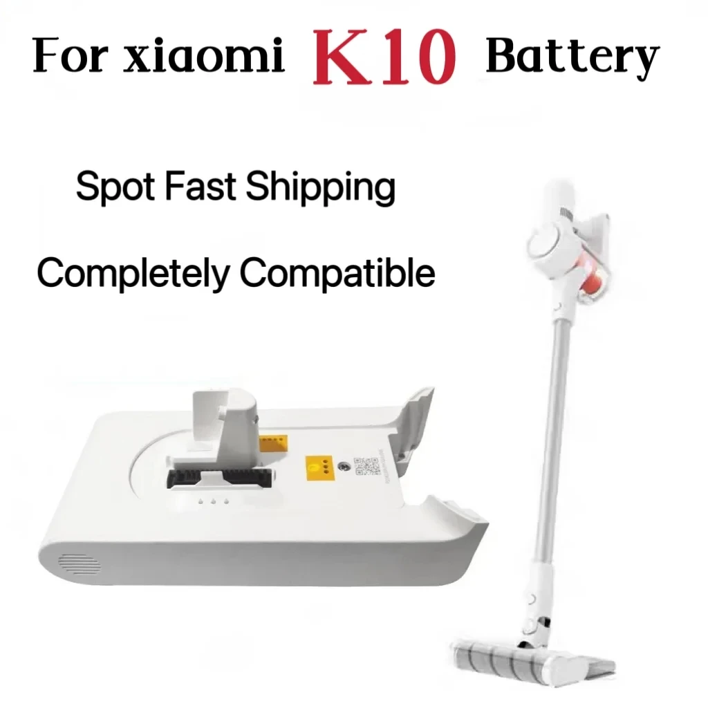 

Replacement Battery Pack For Xiaomi Mijia K10 Handheld Cordless Vacuum Cleaner 25.2v 3000mAh LI-ion Rechargeable Batteries