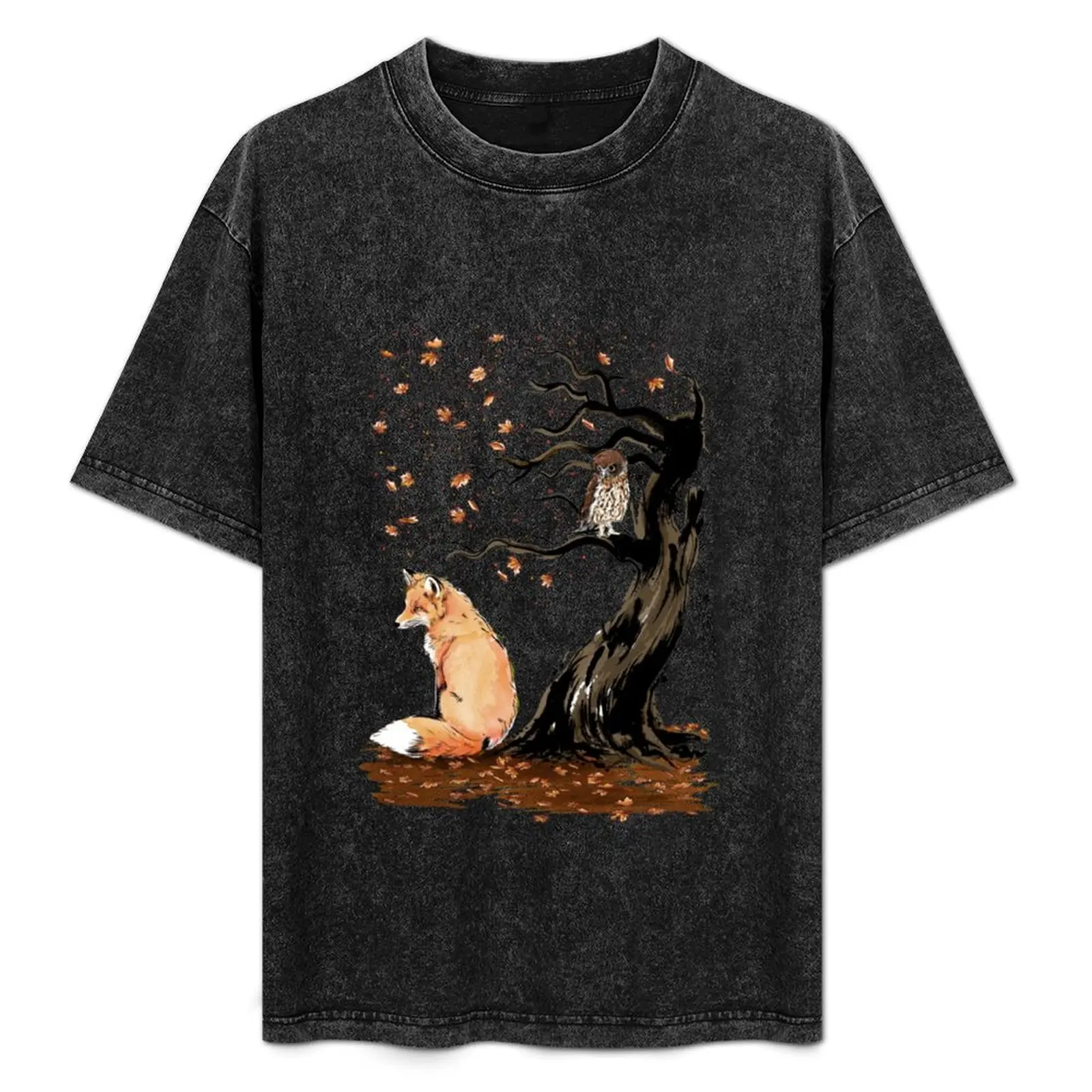 

Winds of Autumn Classic T-Shirt Basic Solid Tee for Daily Use