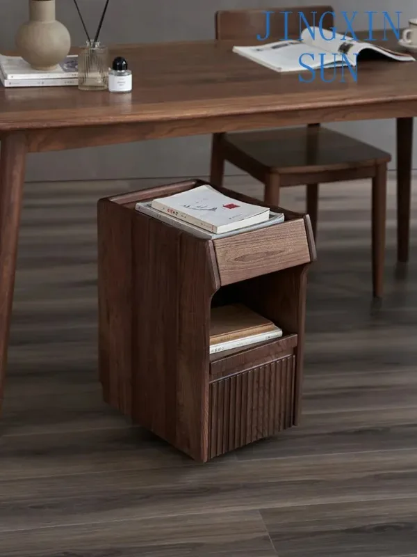 Super narrow bedside table bedroom small modern simple storage cabinet