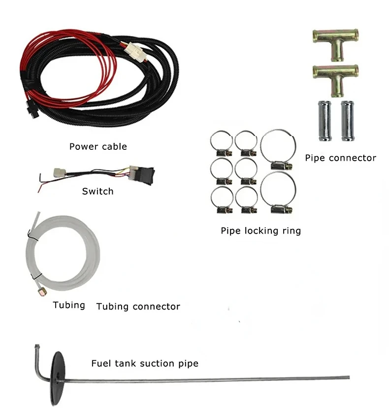 Car Heater 5/10/16.3/30/35KW Air Diesel Heater Engine Preheater Diesel Truck Preheating Water Heating Machine 12V 24V