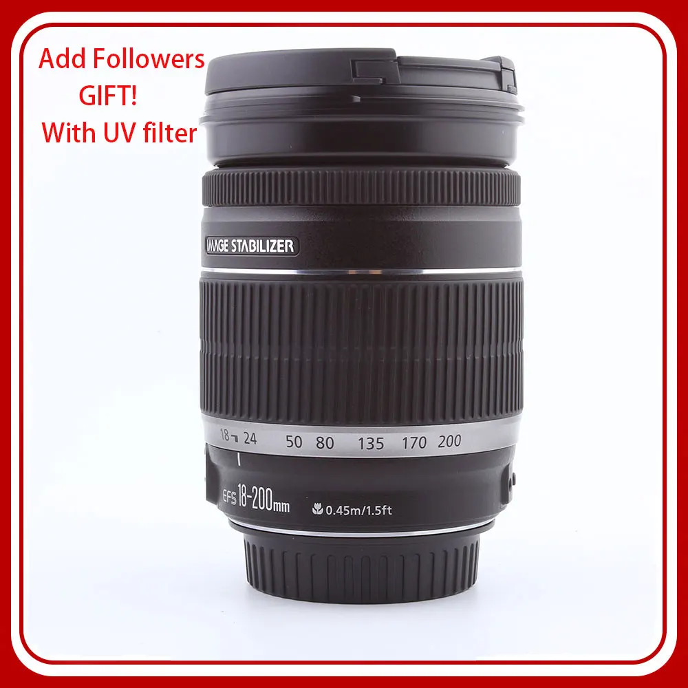 Canon EF-S 18-200mm f / 3.5-5.6 IS Lens