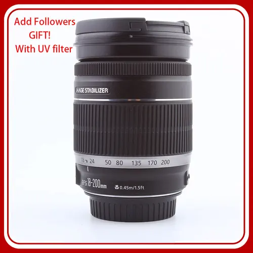 Imagen 1 del producto Lente Canon EF-S 18-200mm f/3,5-5,6 IS