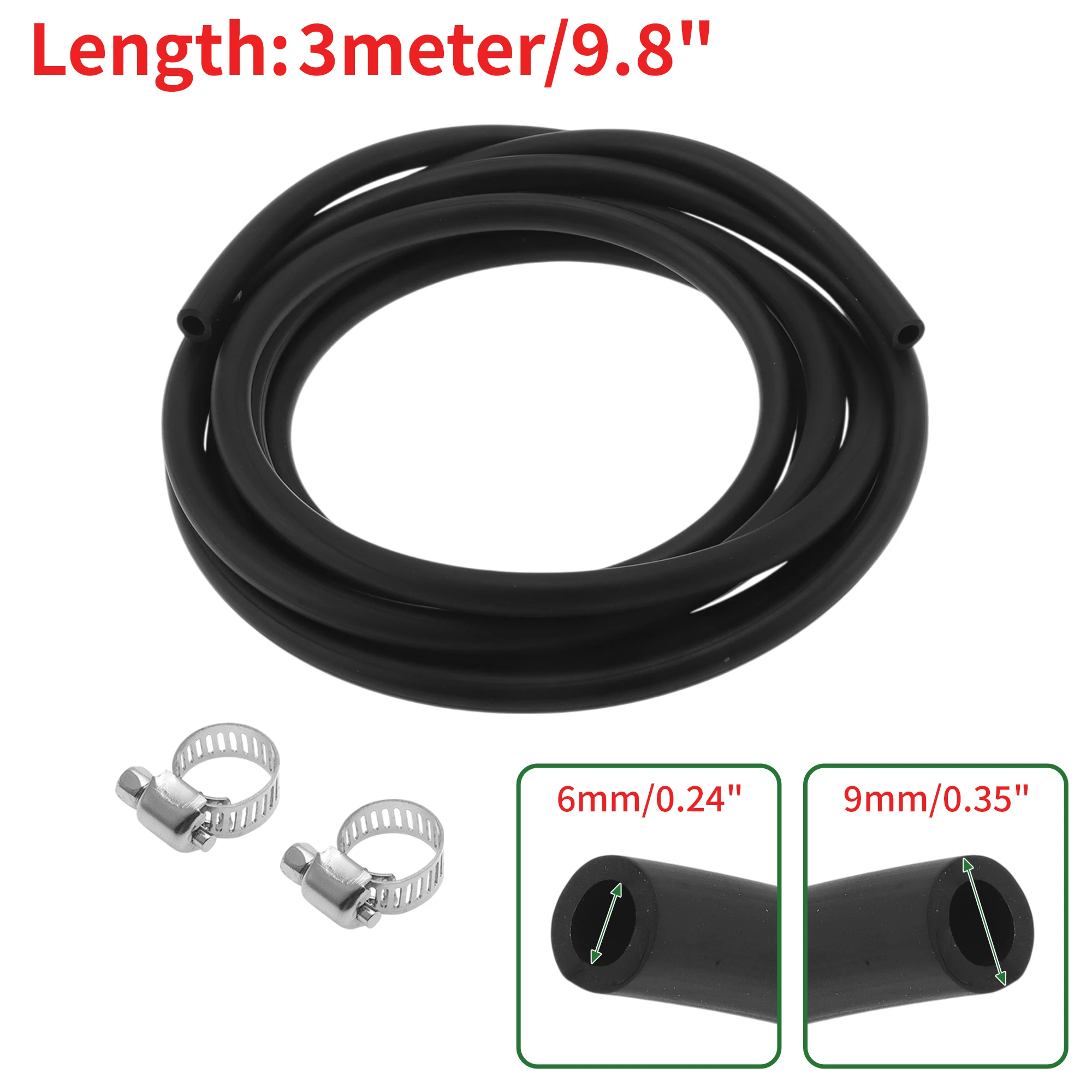 

UXCELL Шланги для смазочного масла 6x9 мм Водяной шланг Трубопровод