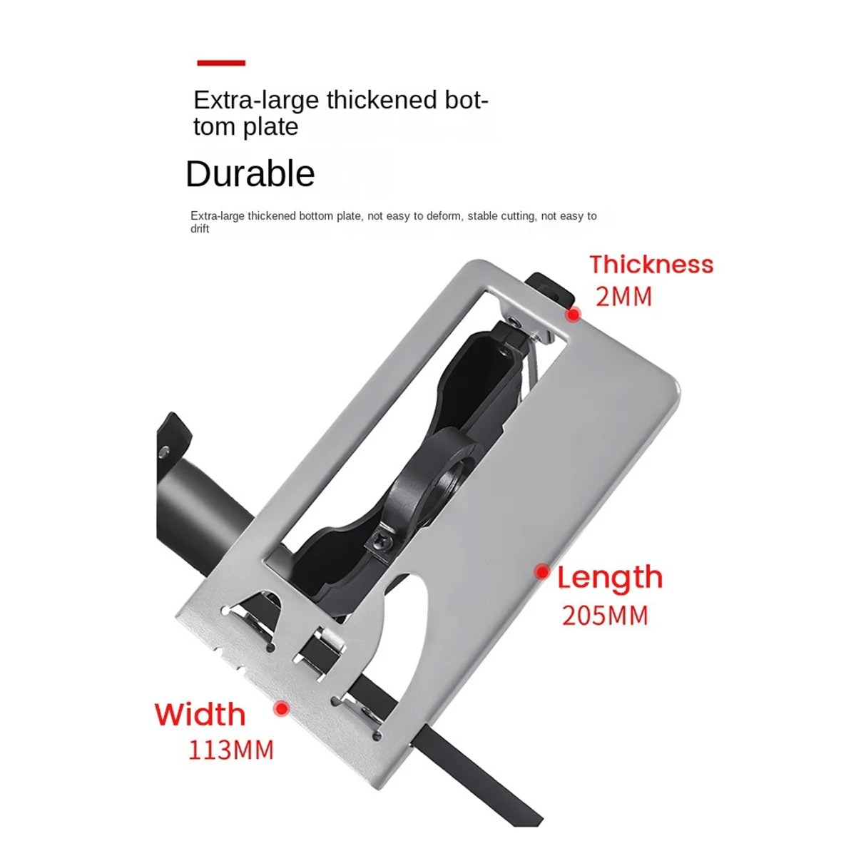 

【Today-Only!】Hand Angle Grinder Converter to Cutter 40mm Depth Adjustable Grinder Bracket to Cutting Woodworking Table Tool
