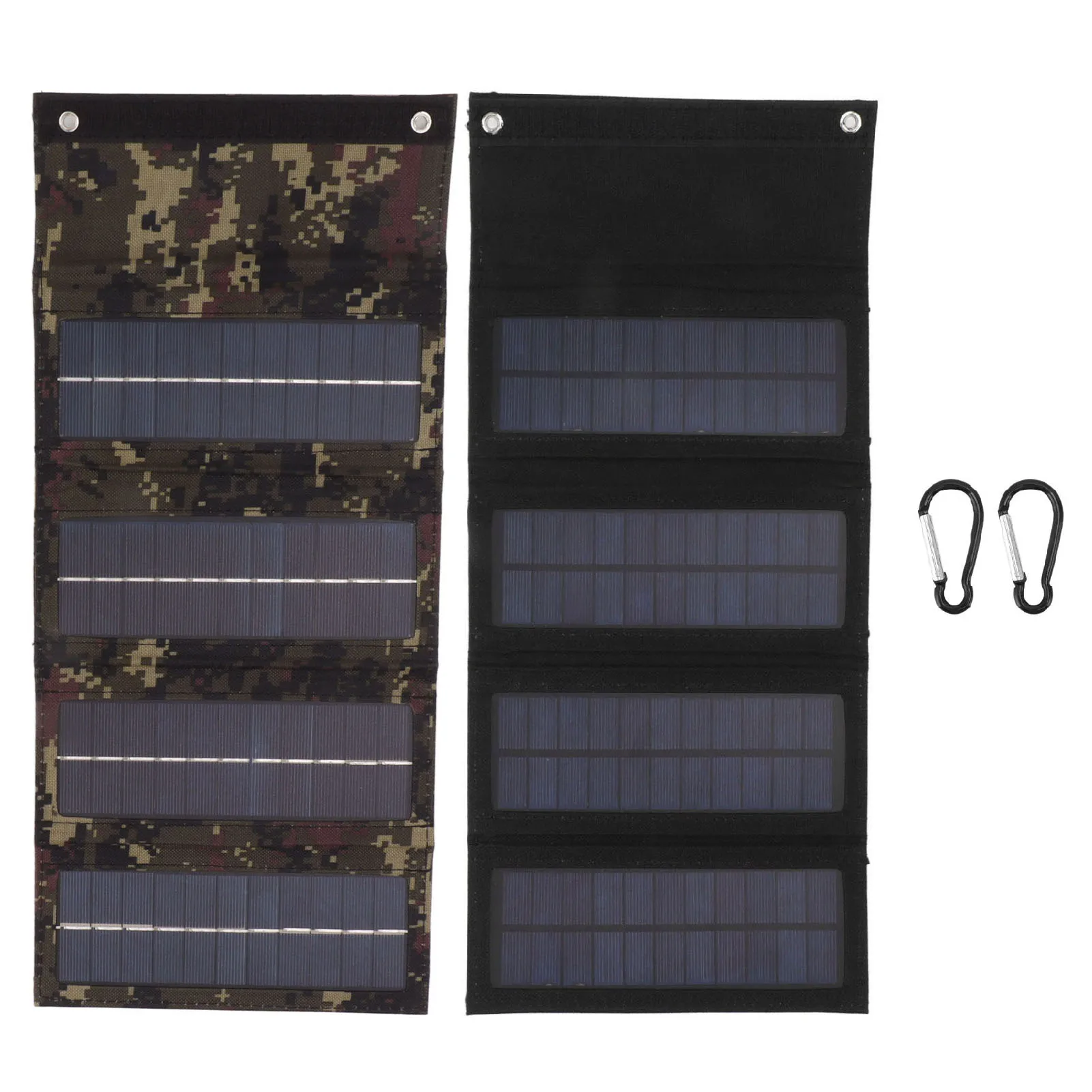 40W Folding Solar Panel 40W Portabel Solar Panel Monocrystalline Silicon USB Interface Light Weight for Hiking for Backpacking