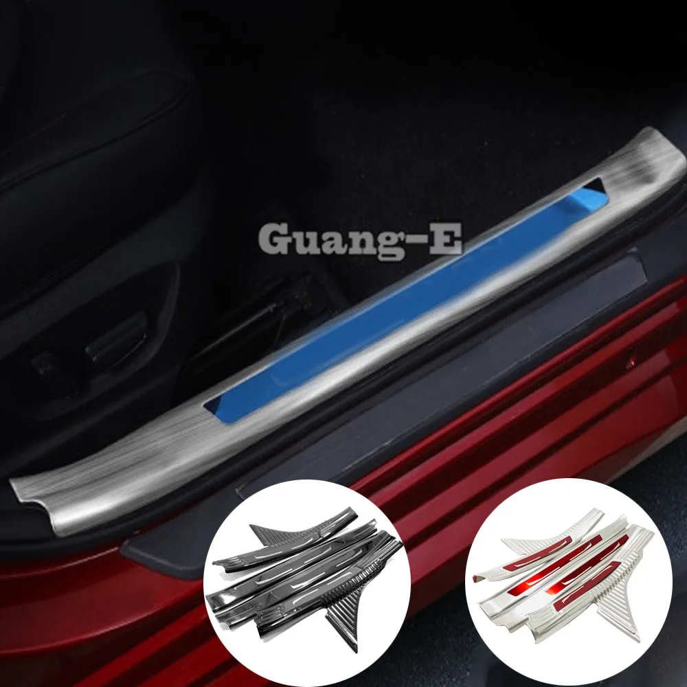 

For Toyota Avalon XX50 2018 2019 2020 2021 2022 Styling Stainless Steel Pedal Door Scuff Plate Inner Built Threshold Stick Frame