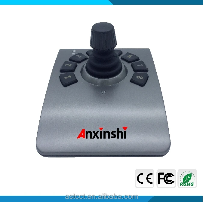 Mini USB Hub PTZ Controller Joystick CCTV Controller PTZ Management & Window 8, 10 Mengelola Platform Perangkat Lunak Nuuo , SEEnergy