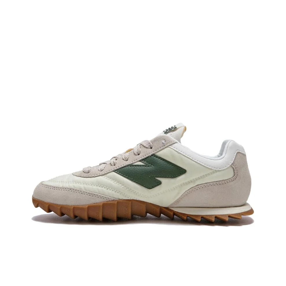 

New Balance RC30 Cushioning, Wear Resistant Low top Casual Running Shoes Men's White Brown Green URC30SN