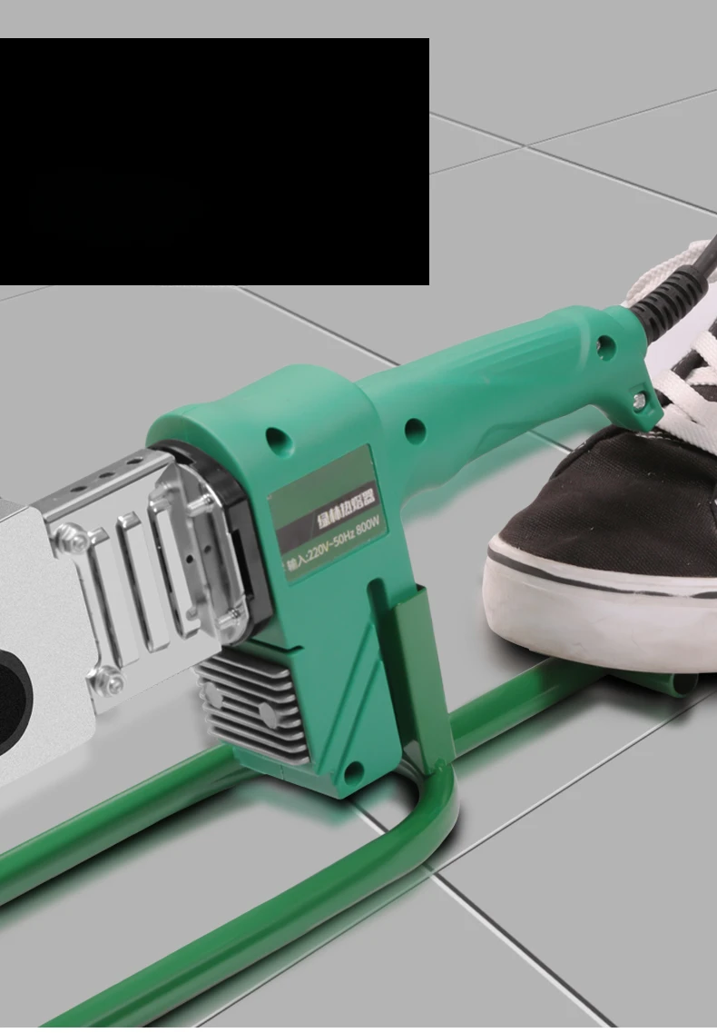 

Hot melt machine water ironing pipe heat capacity high power electric heat gun welder new digital display temperature control