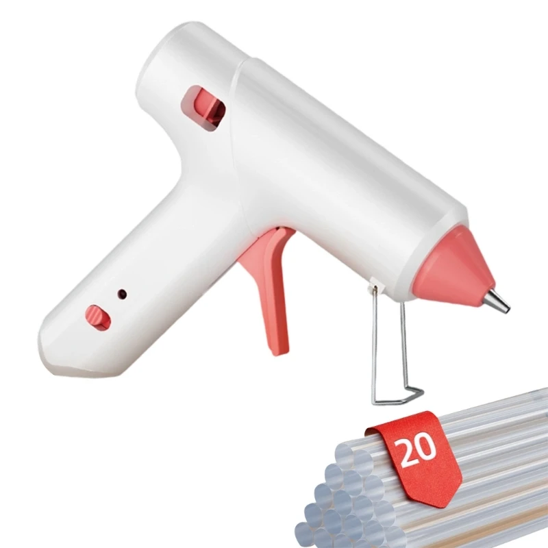 

Mini with Sticks Fast Preheating Ergonomic Grip Hot Glues Guns Set Professional